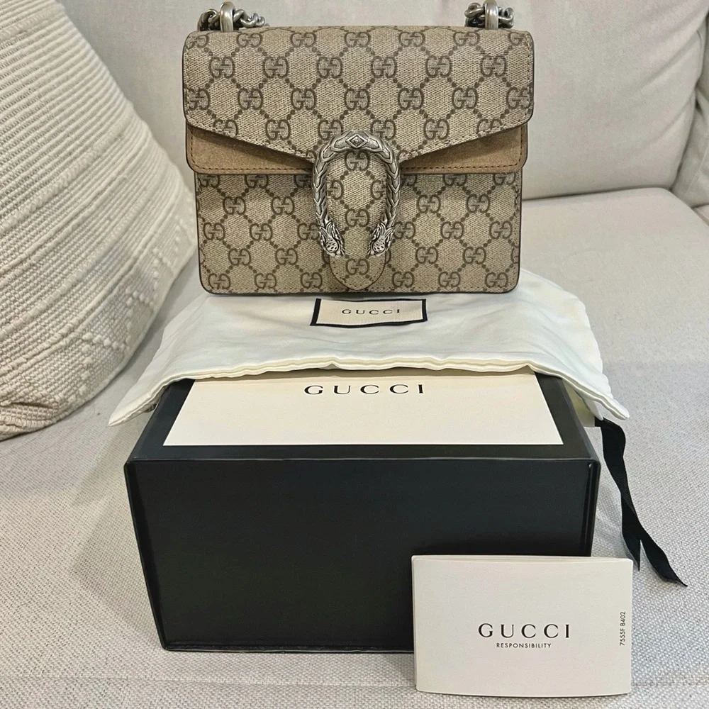 Gucci Dionysus GG Supreme mini bag - Picture 1 of 7